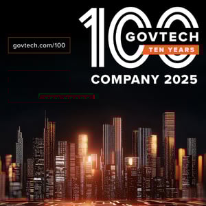 GovTech 100 Company 2025 Badge